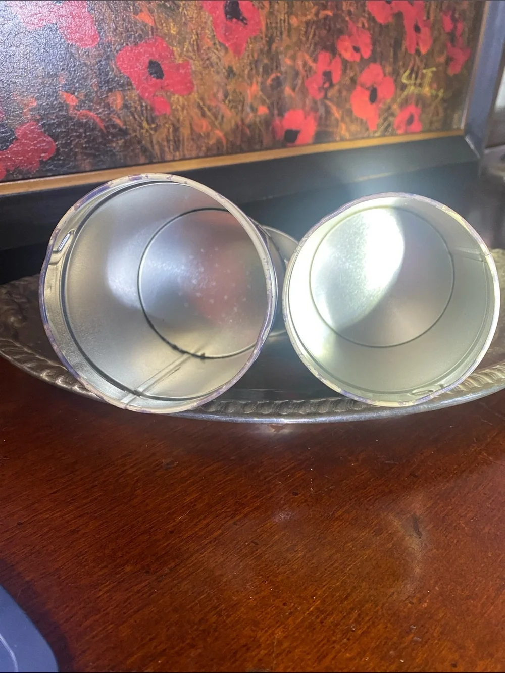 Gift Corral Western Cowboy Tin Orange set